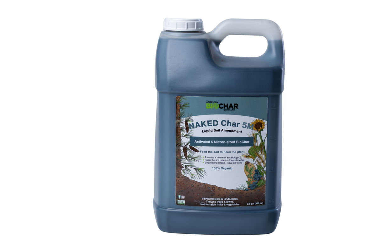 NAKED Char 5M Soil Amendment - Liquid