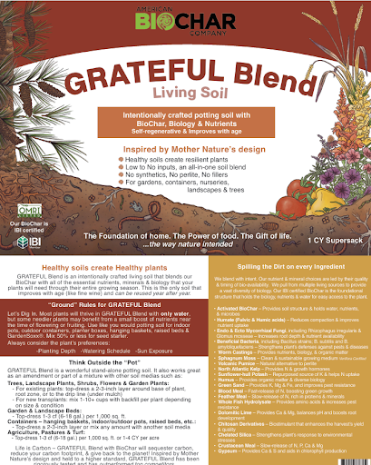 potting mix nutrients GRATEFUL Blend