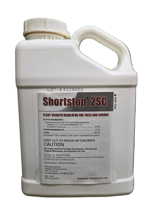 White container labeled 'Shortstop 2SC' on a white background


