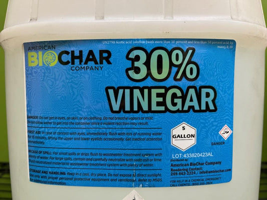 30% Vinegar - Organic Foliar Herbicide