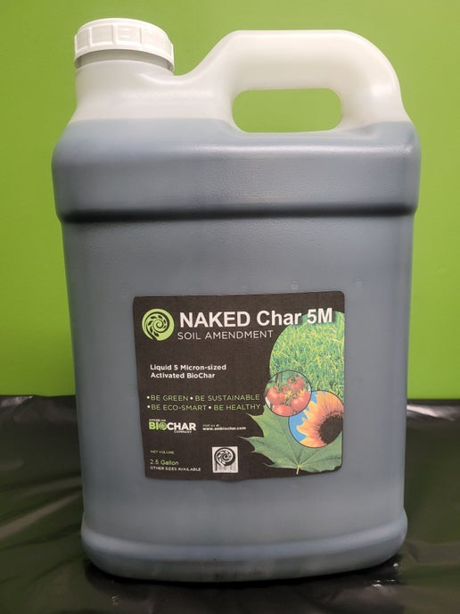 NAKED Char 5M Soil Amendment - Liquid
