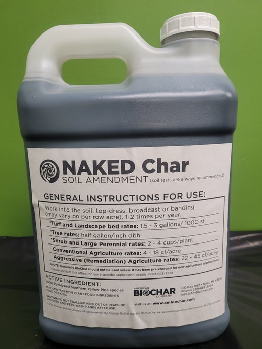 NAKED Char 5M Soil Amendment - Liquid
