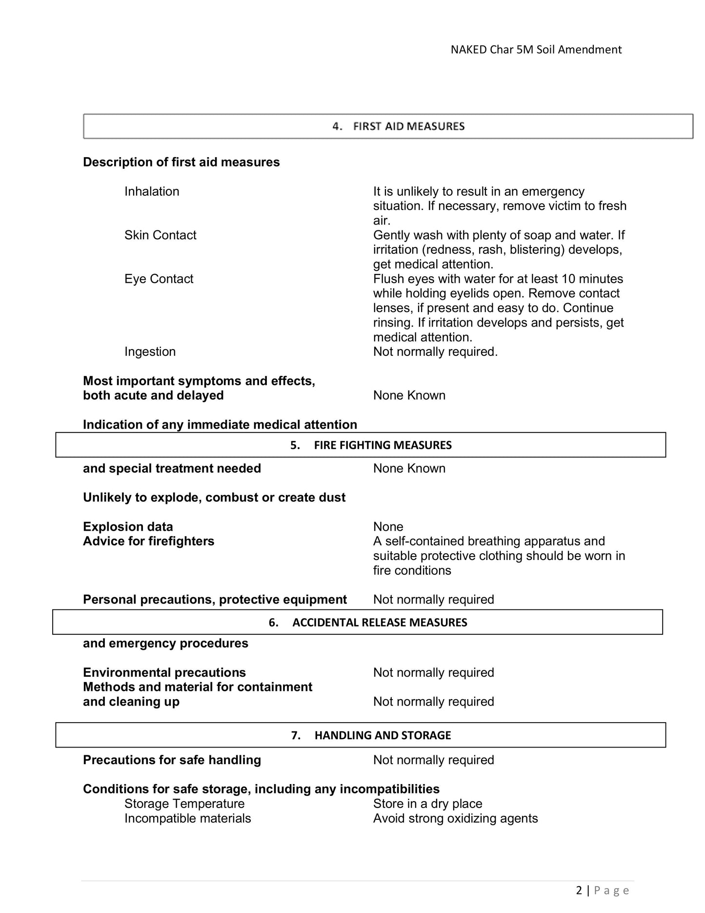 NAKED Char 5M Soil Amendment - Liquid